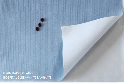 Plain Barrier Laminated Nonwoven for Surgical Segment